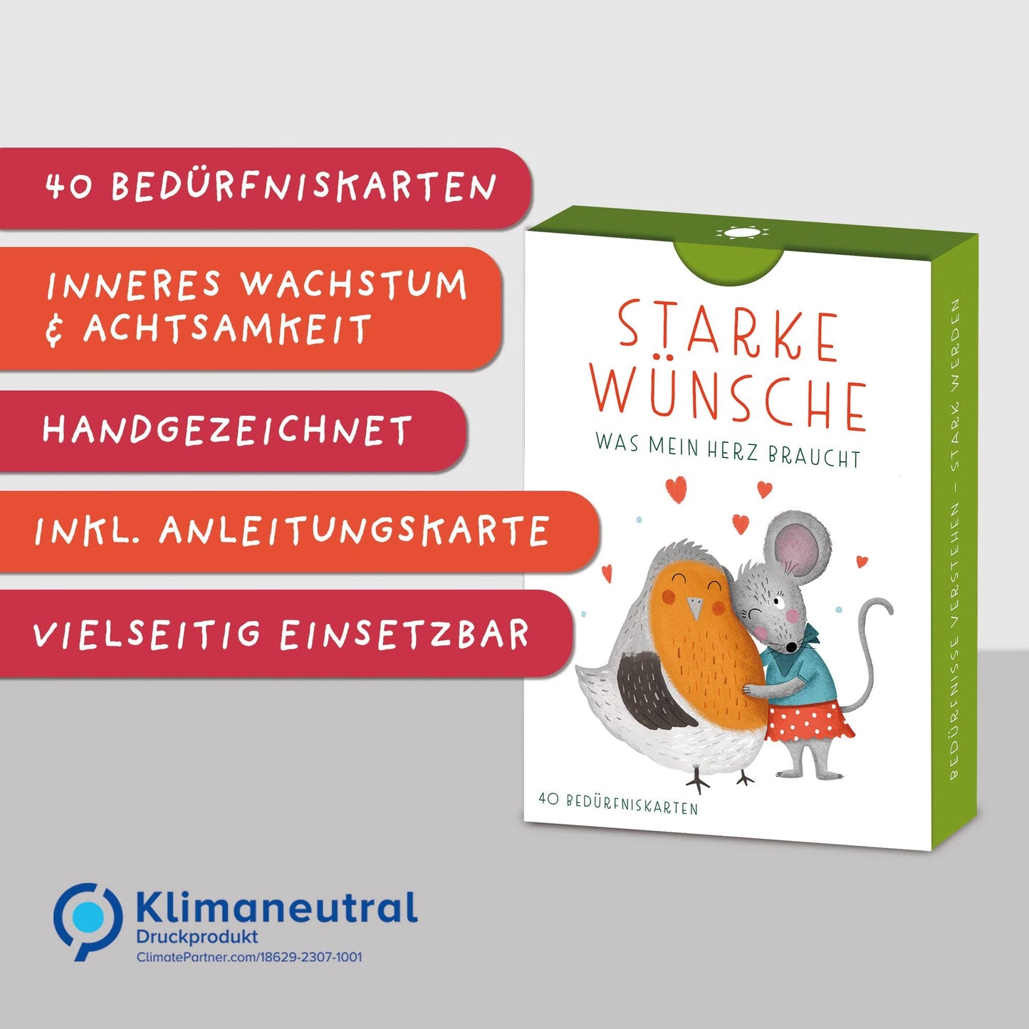 Bedürfniskarten für Kinder