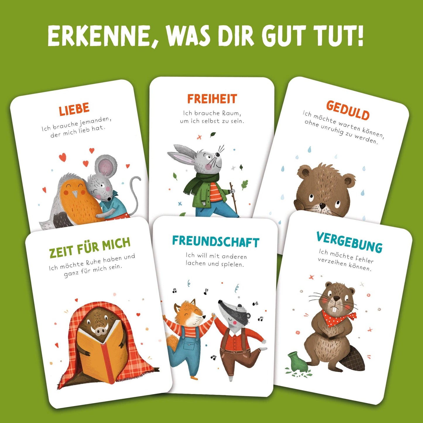 Bedürfniskarten für Kinder