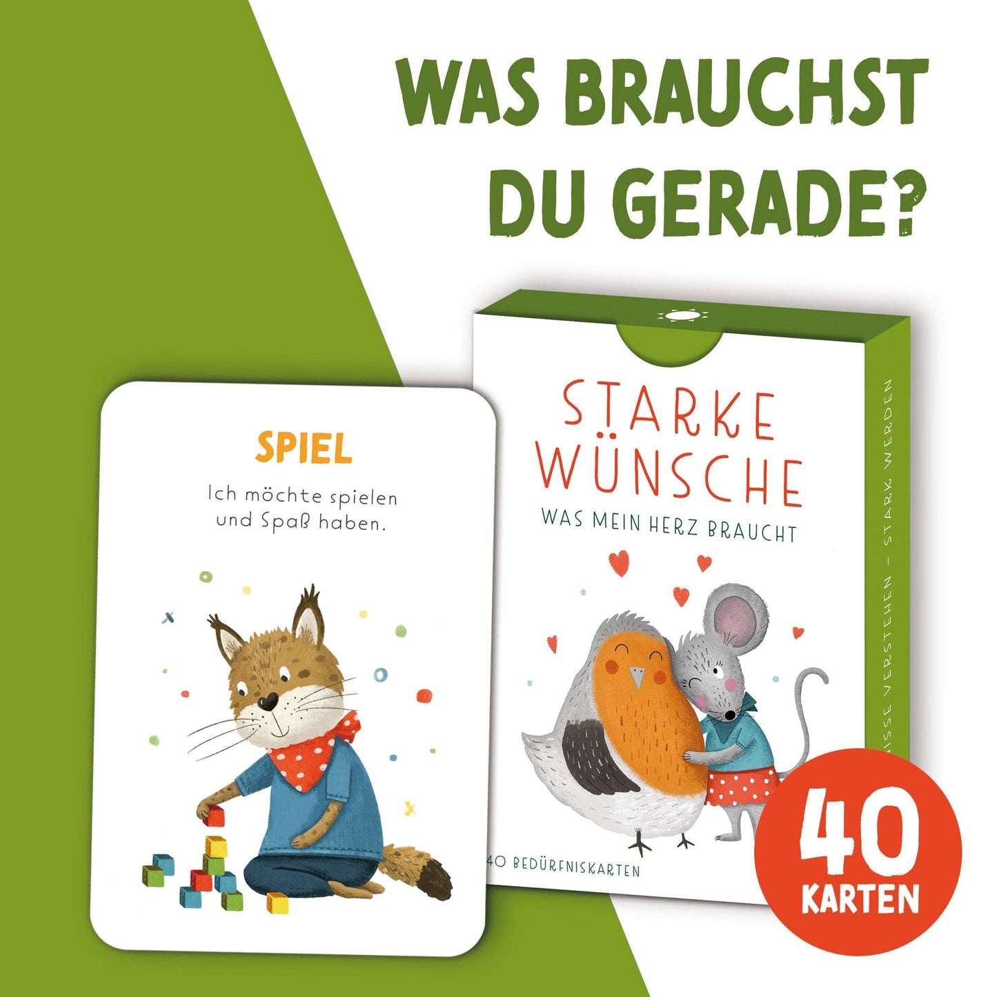Bedürfniskarten für Kinder