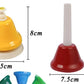 8-er Set Regenbogen Glöckchen